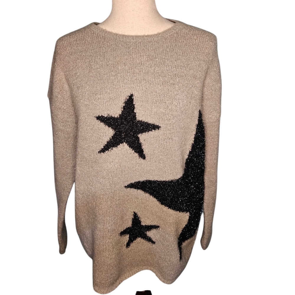 Philosophy Republic Star Print Sweater (Size M)